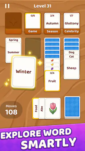 Soliword: Solitaire Link Word