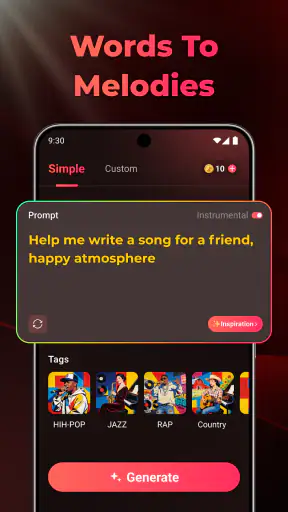 SongAI - AI Music Generator