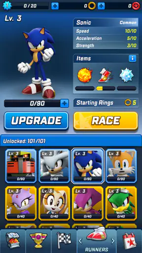 Sonic Forces: PvP Race