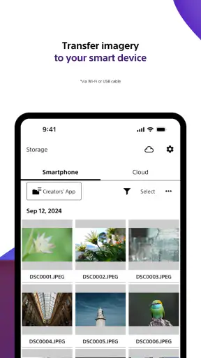 Sony | Creators' App