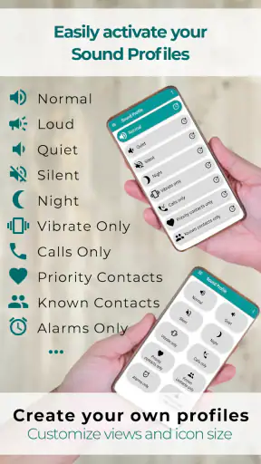 Sound Profile (Volume control)