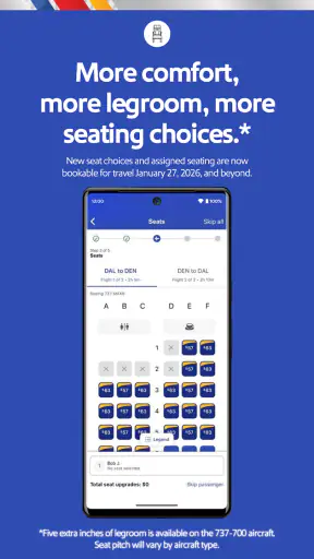 Southwest Airlines: Travel App