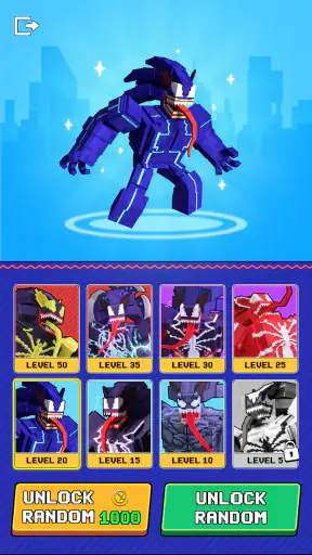 Speedy Blue Symbiote