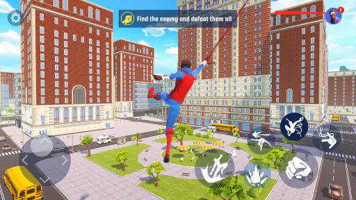 Spider Fighting: Hero Game