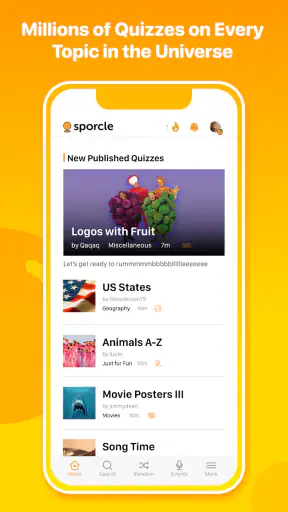 Sporcle : Play Trivia Quizzes