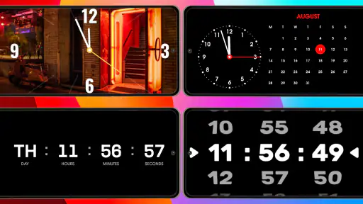 StandBy Mode: Big Clock Widget