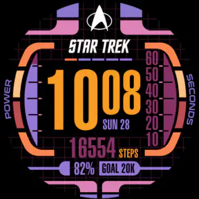 Star Trek LCARS SE Watch Face