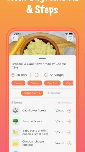 Start Solids & Baby Recipes