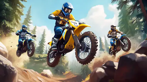 Stunt Motorcycle Racing Game