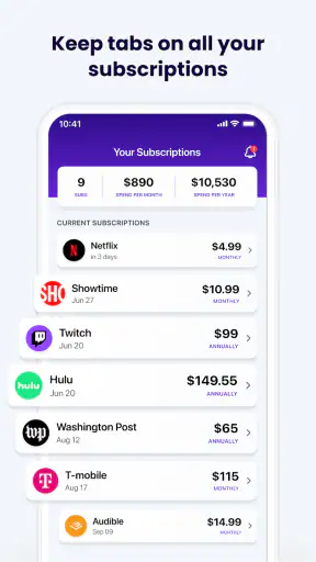 Subscription Stopper & Manager
