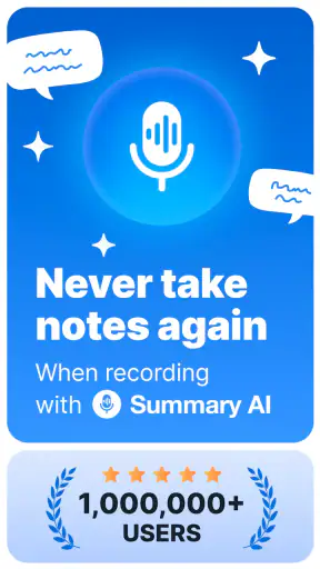Summary - AI Note Taker