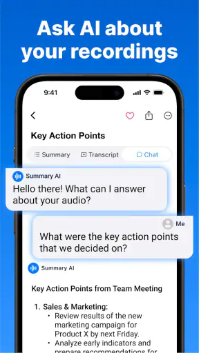 Summary - AI Note Taker