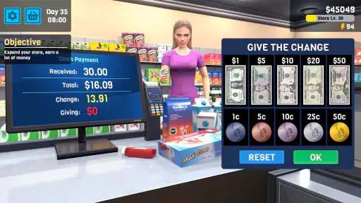 Supermarket Simulator Store