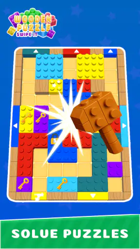 Swipe It: Board Wooden Puzzle