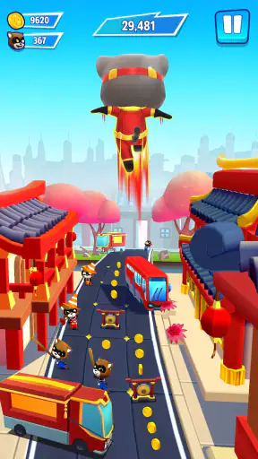 Talking Tom: Hero Dash Run