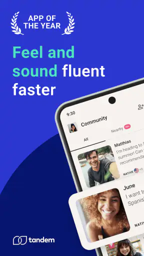 Tandem: Language exchange