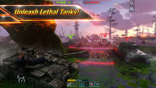 Tank Force: War Tanks Games
