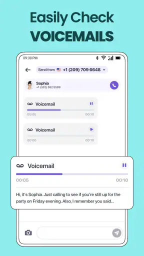 TextNum: Call + Text for Now！