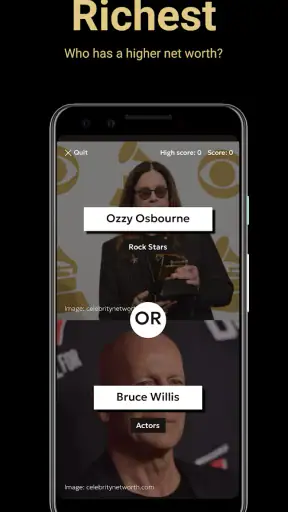 The Higher or Lower Game