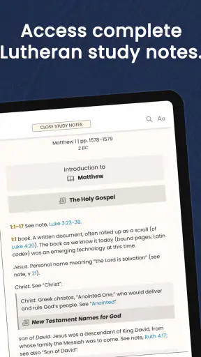 The Lutheran Study Bible