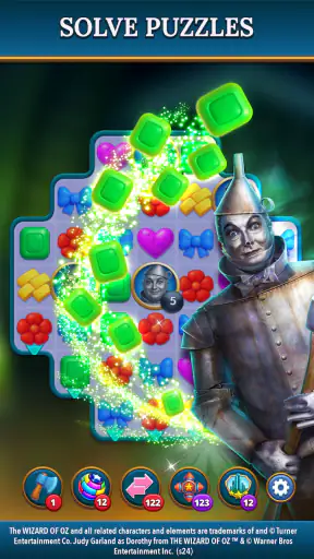 The Wizard of Oz Magic Match 3