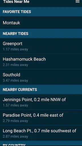 Tides Near Me