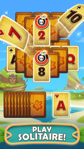 Tiki Solitaire TriPeaks