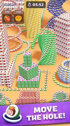 Tiles in Hole: Black Hole