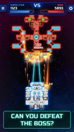 Tiny Space Arena: 1v1 battles