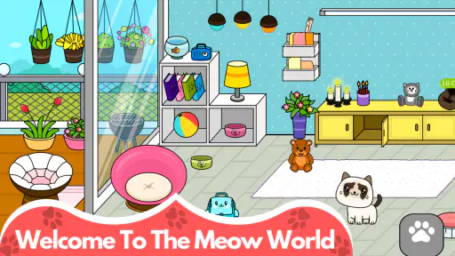 Tizi Cute Kitty: Pet Cat Games