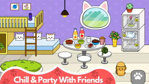 Tizi Cute Kitty: Pet Cat Games