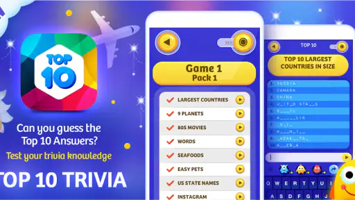 Top 10 Trivia Quiz