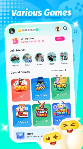 TopTop : Games & Chat