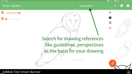 Tracer!  Lightbox tracing app
