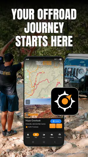 Trails Offroad: Offline Maps