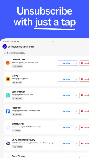 Trimbox: Easy Email Cleaner