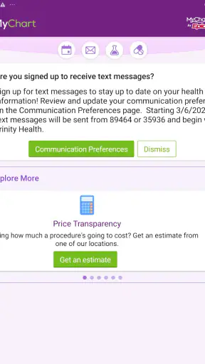 Trinity Health MyChart