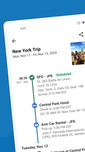 TripIt: Travel Planner