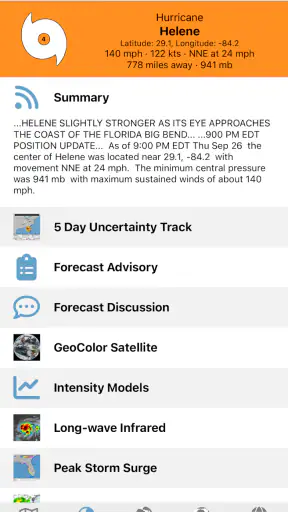 Tropical Hurricane Tracker