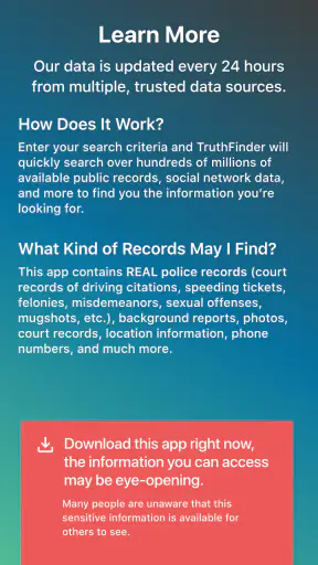 TruthFinder Background Check