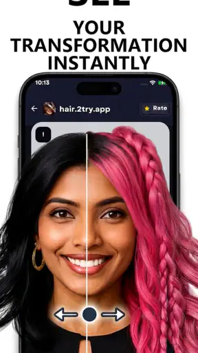 Try Hairstyles-AI Change Color
