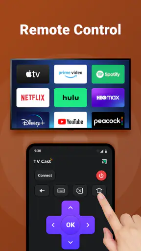 TV Cast - Roku Remote & All