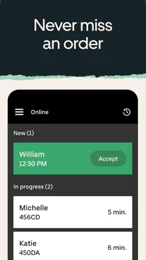Uber Eats Order Manager