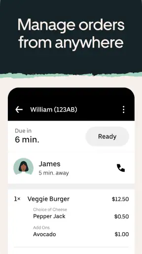 Uber Eats Order Manager