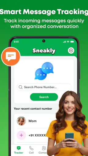Unseen Chat & Track: Sneakly