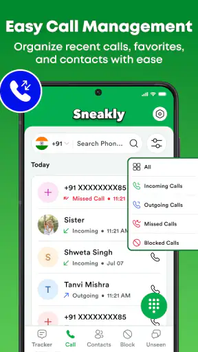 Unseen Chat & Track: Sneakly