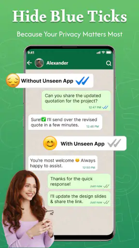 UnseenChat: View Deleted Msgs