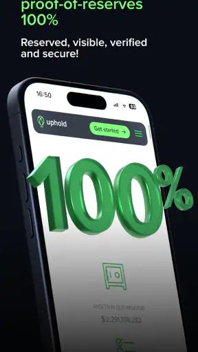 Uphold: Buy BTC, ETH and 300+
