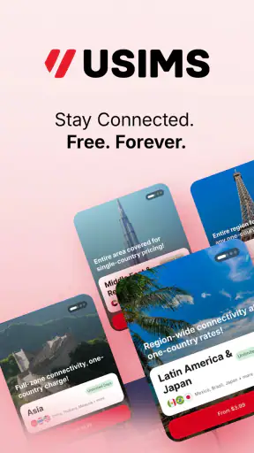 USIMS: Global eSIM for Travel