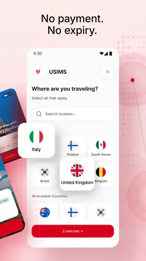 USIMS: Global eSIM for Travel
